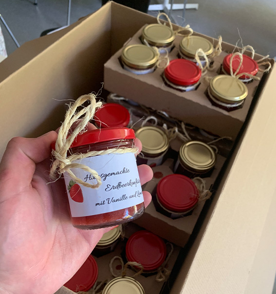 Marmeladen fertig